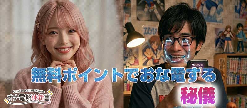 無料ポイントでおな電する秘儀